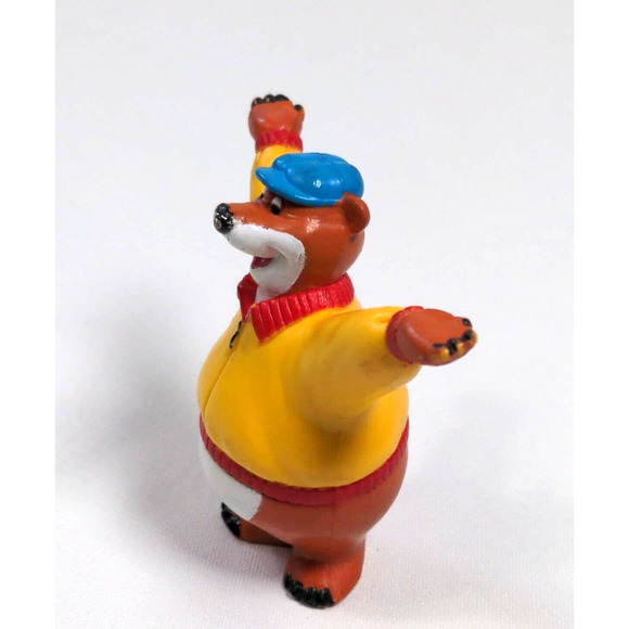 McDonalds Happy Meal Toy Phil Mendez KISSYFUR Gus the Bear PVC Vintage 1985 Toy - Picture 3 of 7